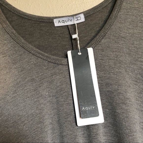 Aquiv | Gray Dress | L - Picture 2 of 3